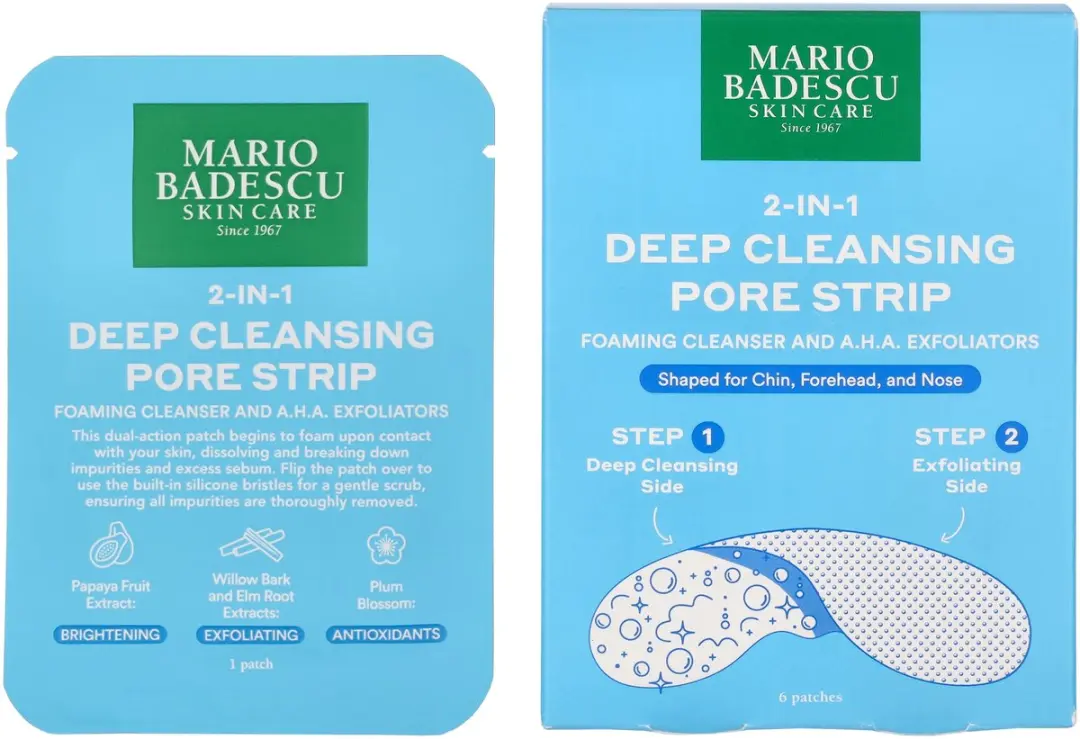 Mario Badescu Deep Cleansing Pore Strips - 6 Stuks