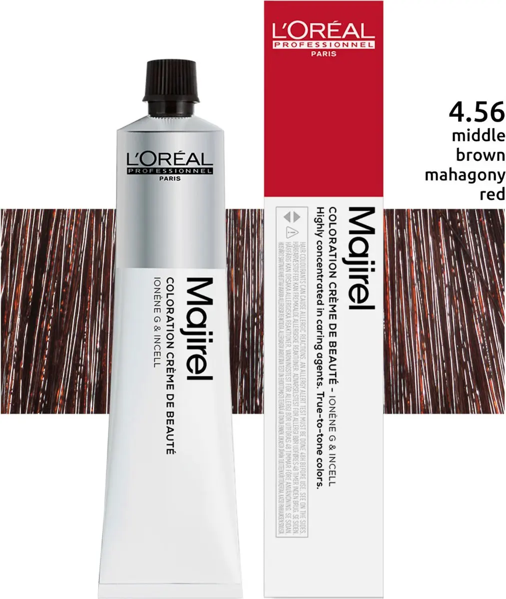 L'Oréal Professionnel Majirel Haarverf 50ml - Kleur 4.56