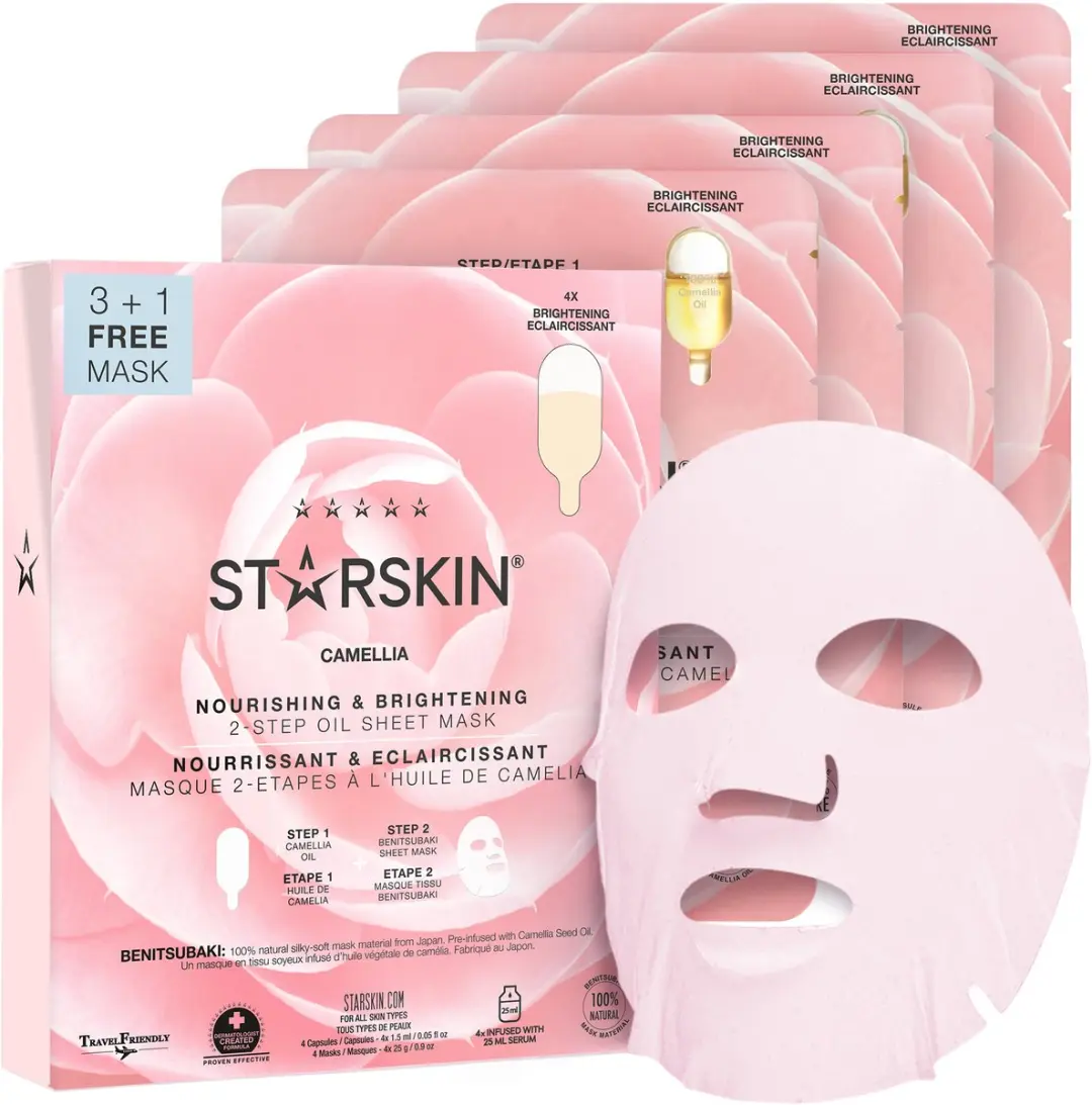Starskin Camellia 2-Stappen Sheet Mask