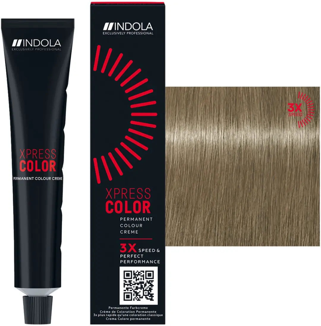 Indola XpressColor 9.1 Permanent Haarkleuring 60ml - Zwart