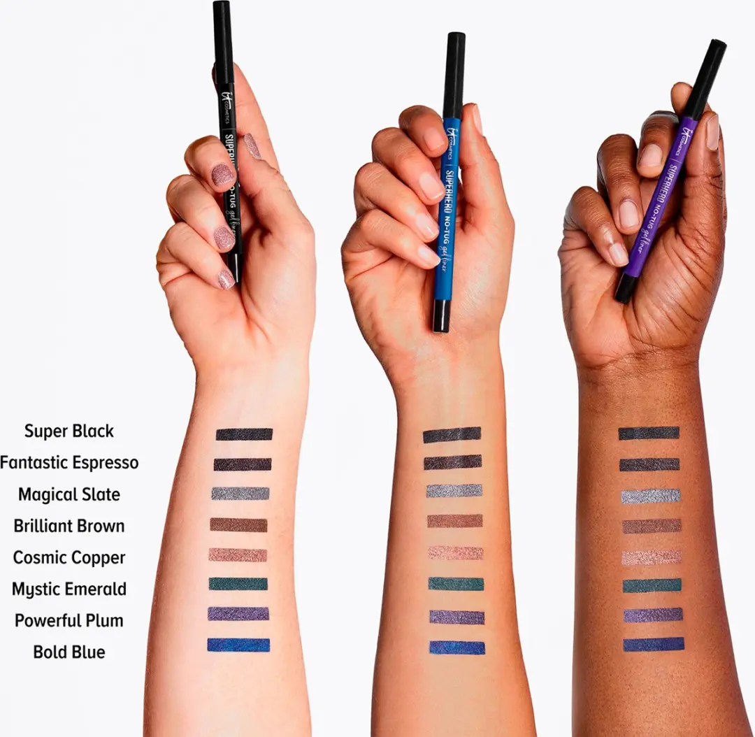 IT Cosmetics Superhero No-Tug Sharpening Gel Eyeliner - Super Black 1.2g