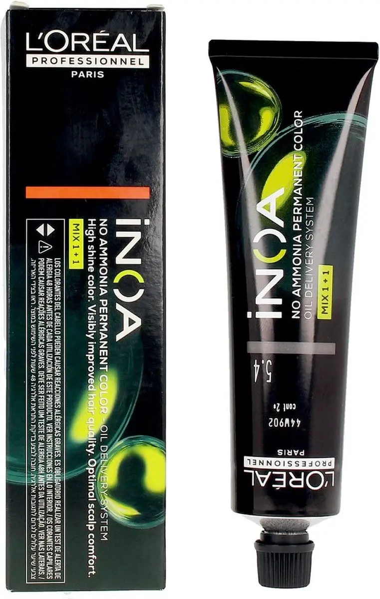 L'Oréal Professionnel Inoa Nº 5.4 Permanent Haarkleur 60g