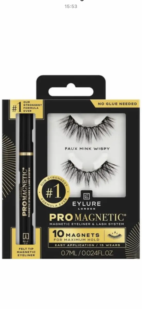 Eylure Luxe Pro Magnetic 10 Magnets Wispy Wimpers