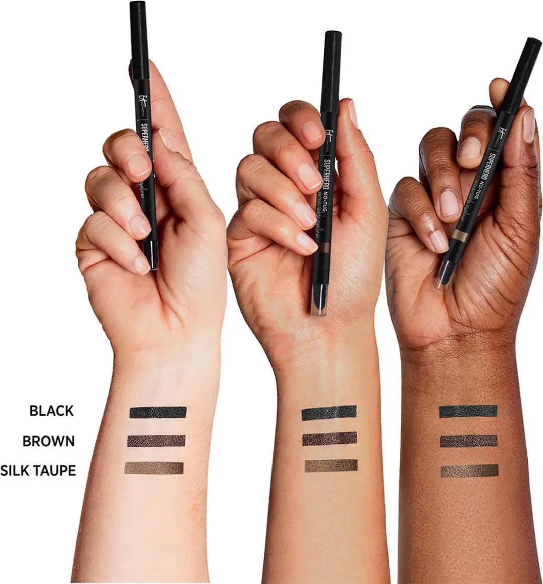 IT Cosmetics Superhero No-Tug Mechanical Eyeliner - Zwart