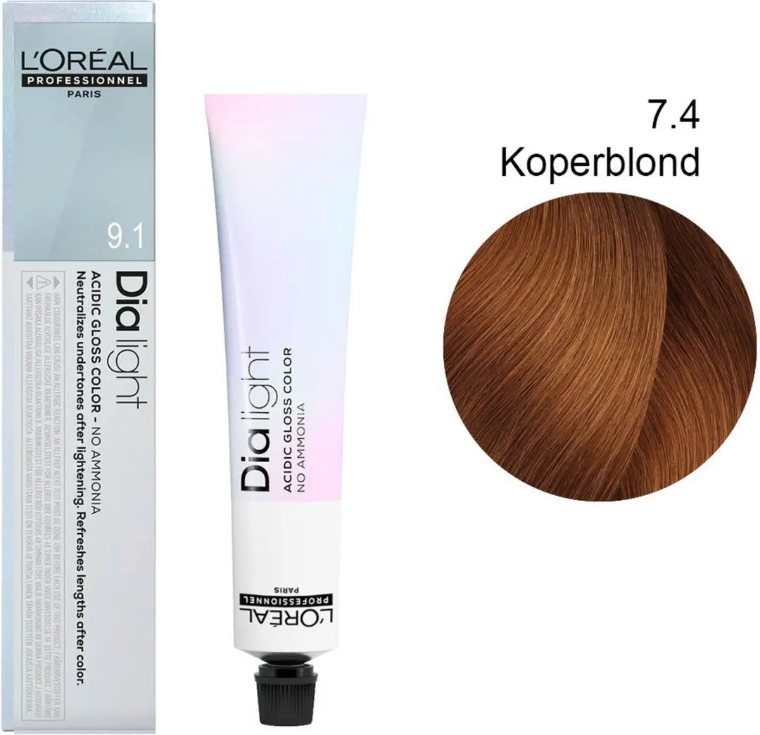 L'Oréal Professionnel Dia Light Haarverf 7.4 - 50ml