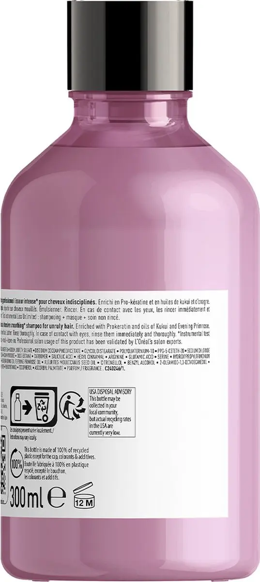 L'Oréal Professionnel Serie Expert Liss Unlimited Shampoo 300ml
