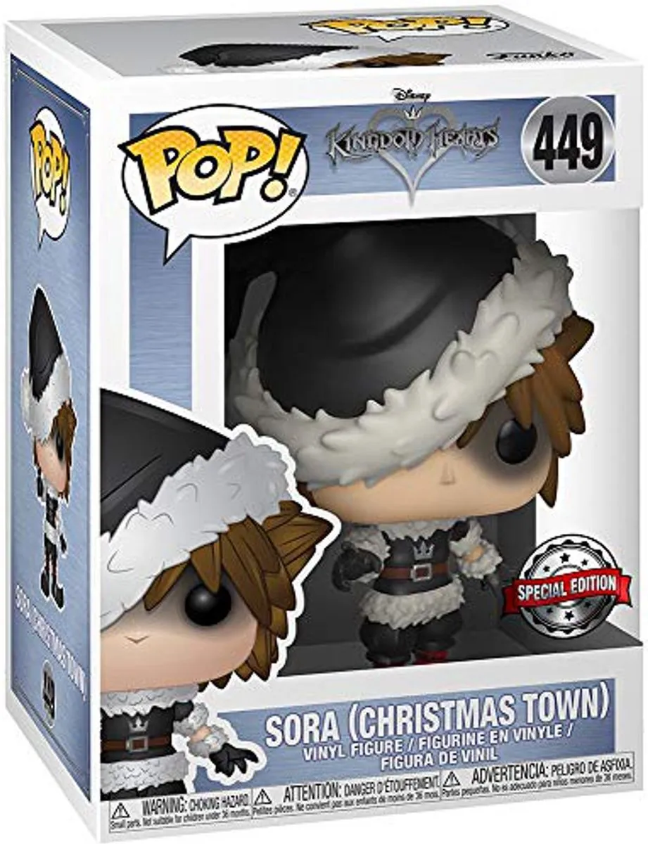 Funko Pop Disney Kingdom Hearts Christmas Town Sora 32397