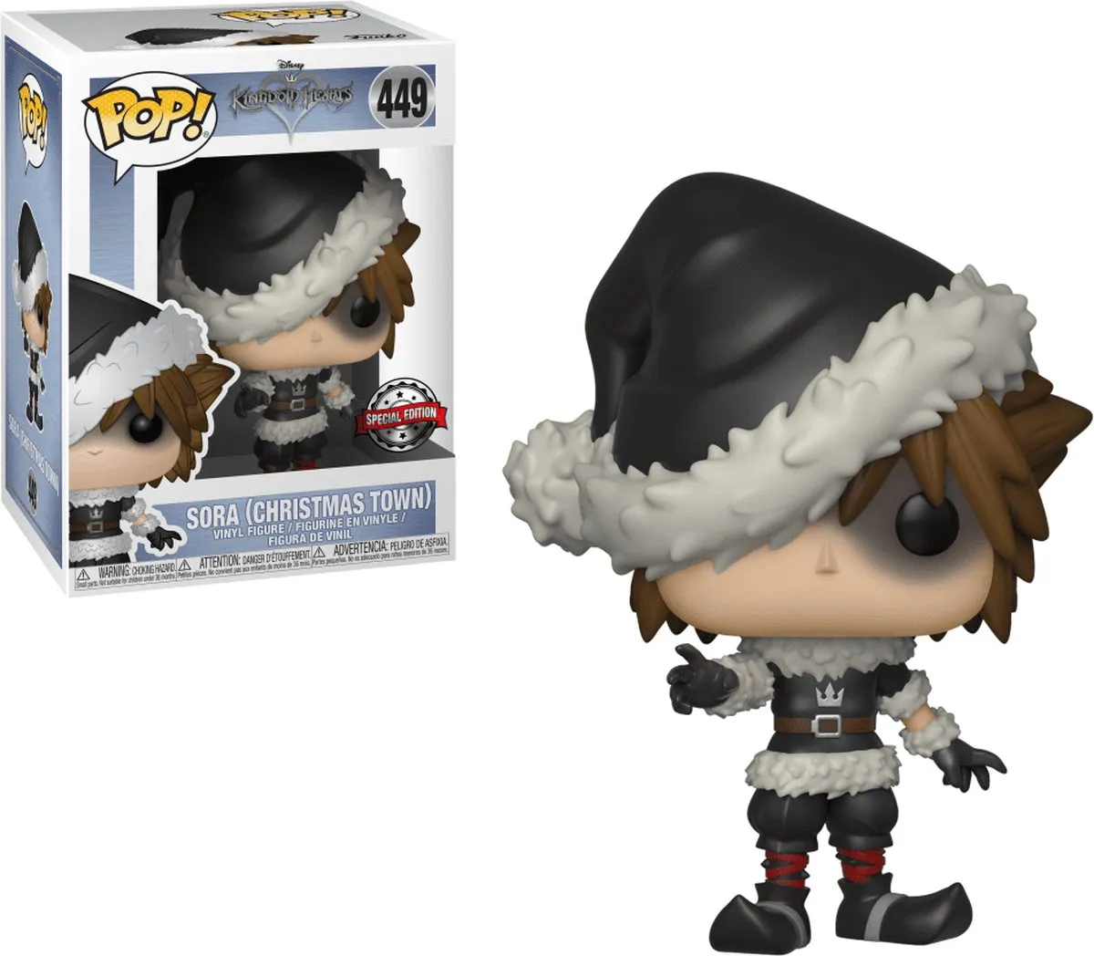 Funko Pop Disney Kingdom Hearts Christmas Town Sora 32397