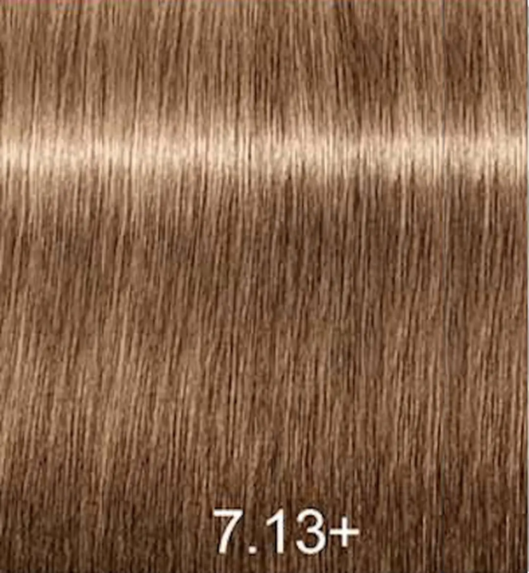 Indola Profession Permanent Color Natural & Essentials 7.13+ Midden Blond - 180ml (3x60ml)