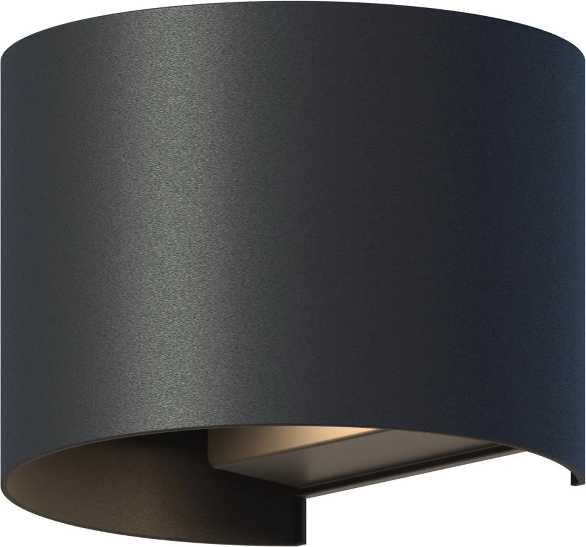 Calex Verona LED Wandlamp 7W - Warm Wit - Zwart