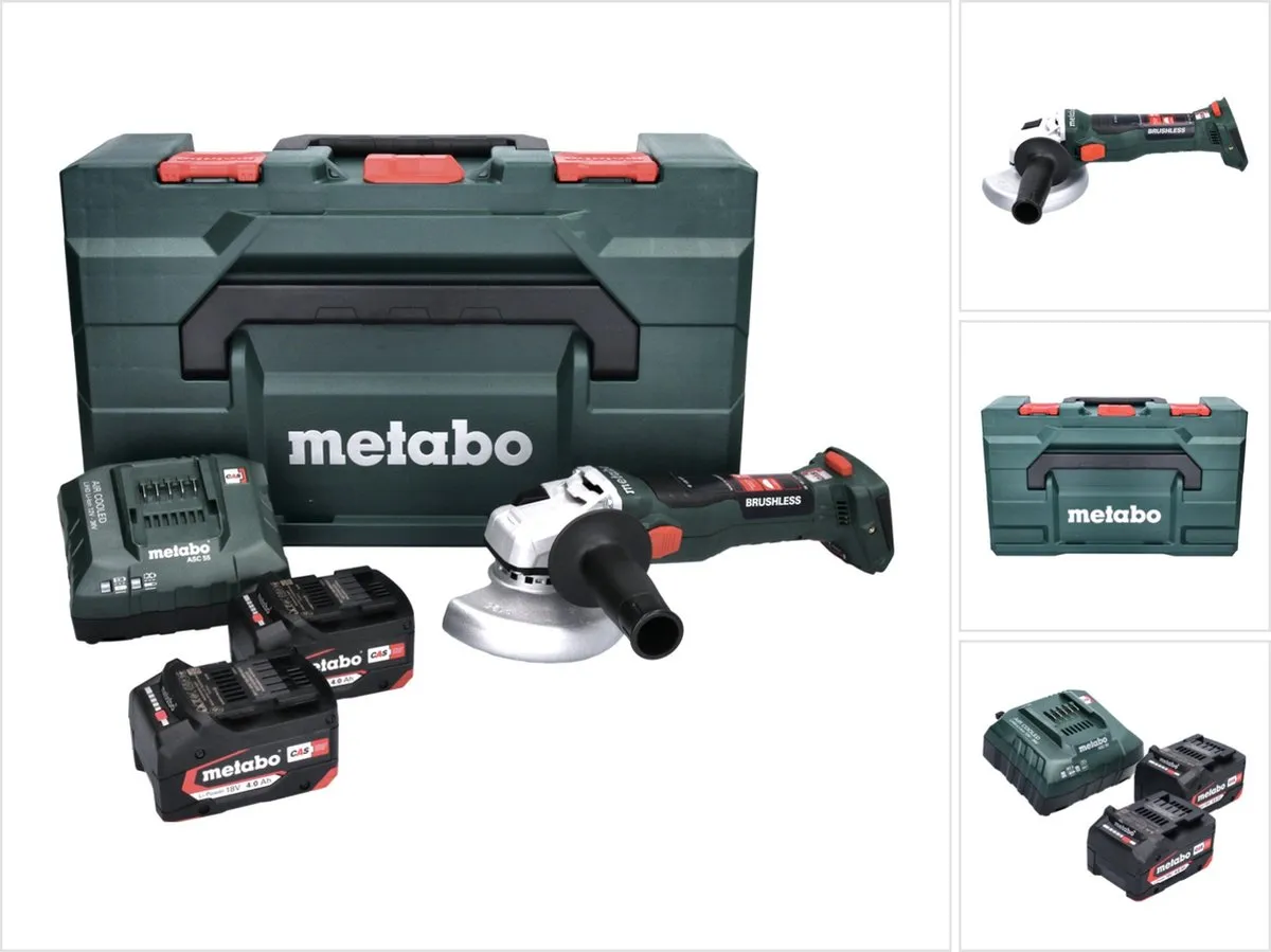 Metabo W 18 LT BL Haakse Accuslijper 125mm - 18V