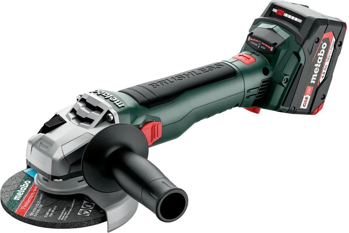 Metabo W 18 LT BL Haakse Accuslijper 125mm