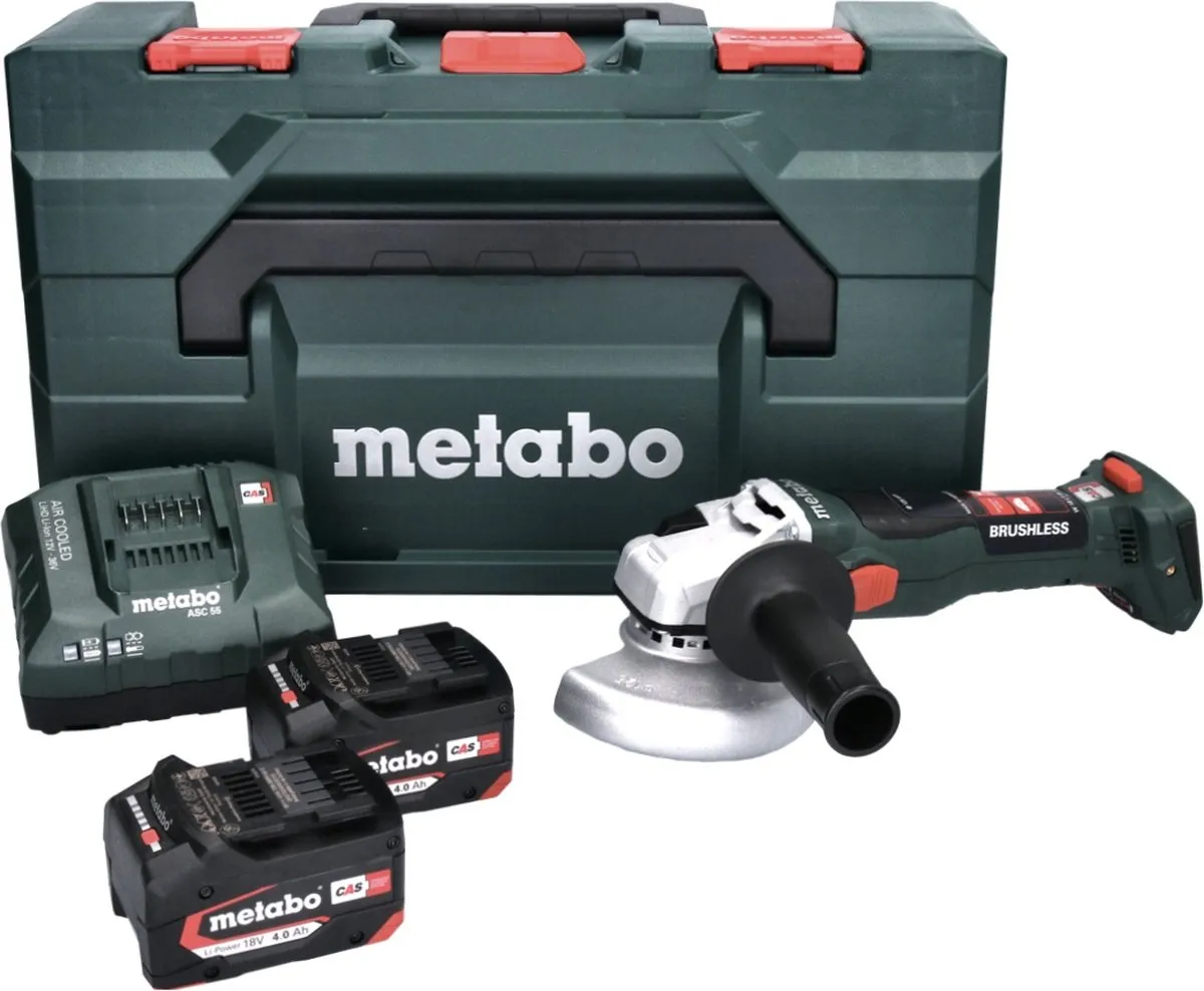 Metabo W 18 LT BL Haakse Accuslijper 125mm - 18V