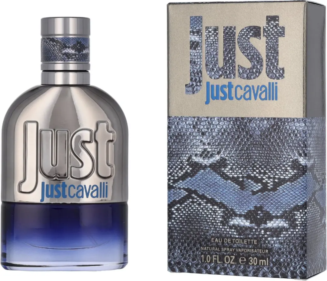 Roberto Cavalli Just Cavalli Him Eau de Toilette 30ml - afbeelding 6 van 6
