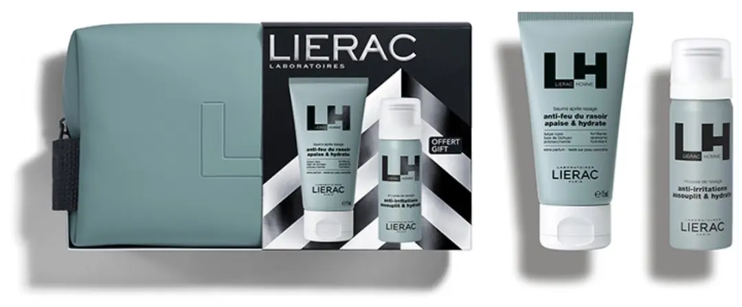 Lierac Homme Aftershave Balsem & Scheerschuim 125ml