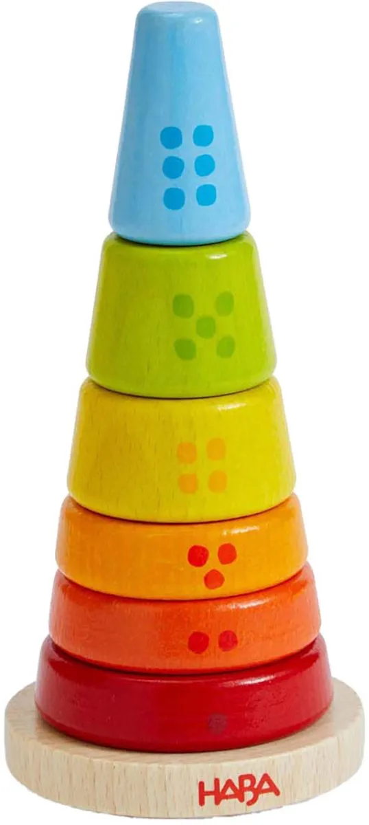 Haba Stapeltoren Kakelbont