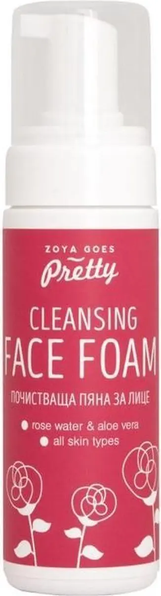 Zoya Goes Pretty Cleansing Face Foam Rose & Aloe 150ml