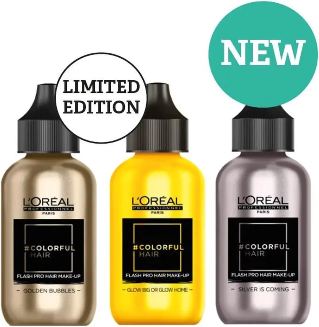 L'Oréal Paris Colorful Flash Pro Zilver 60ml