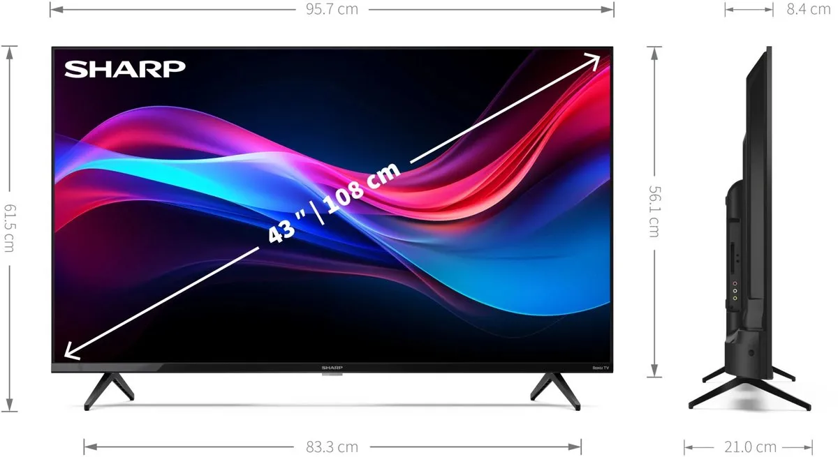 Sharp 43GJ4225E 43" TV