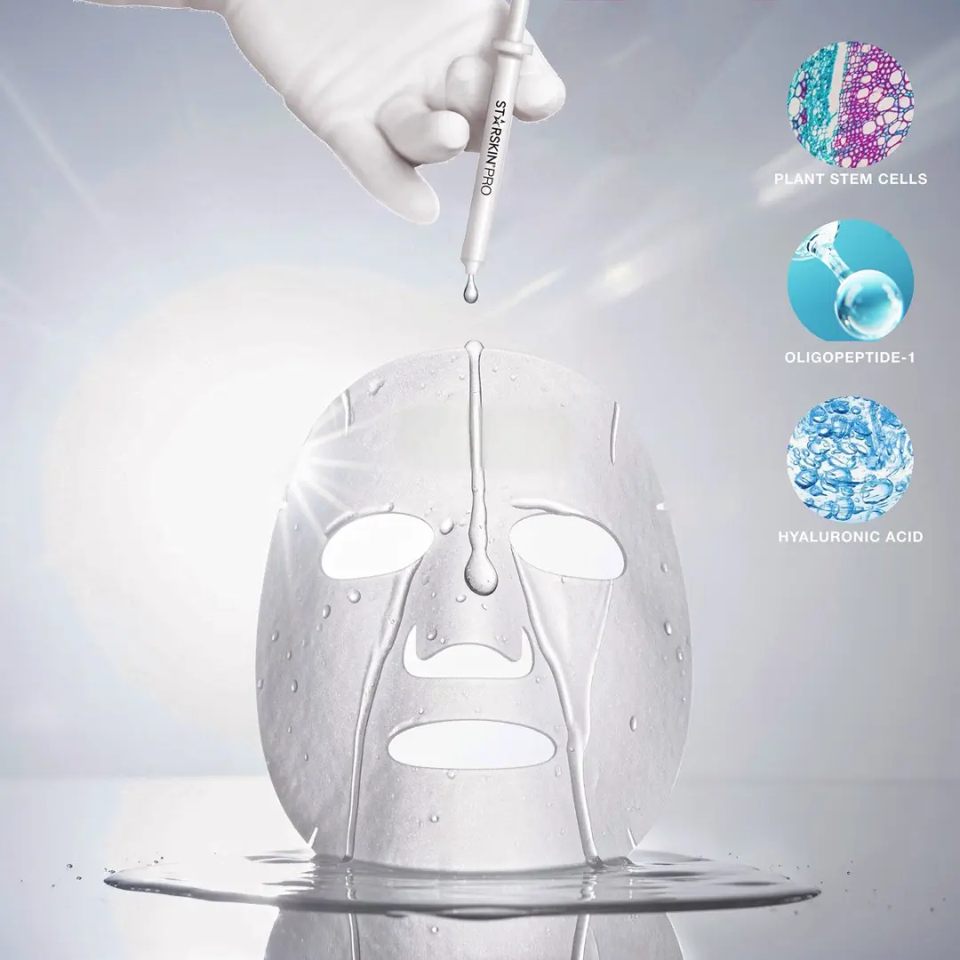 Starskin 2-Stappen Micro-Filler Sheet Mask - 30g Roze - afbeelding 6 van 6