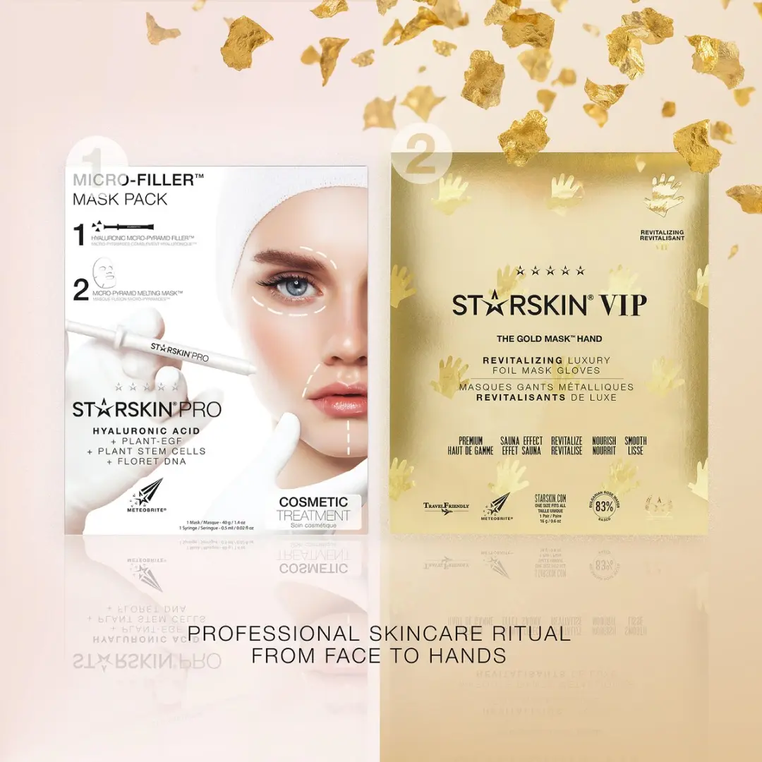Starskin 2-Stappen Micro-Filler Sheet Mask - 30g Roze