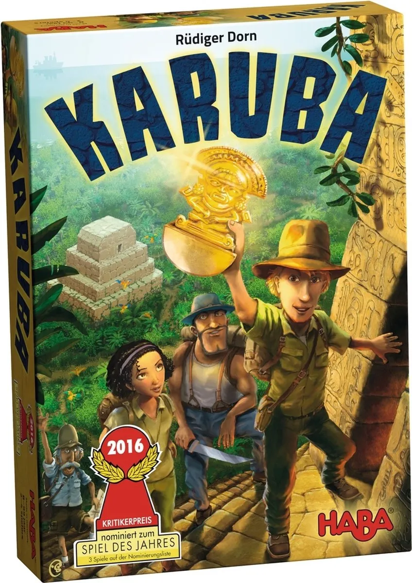 Haba Karuba - Spel vanaf 8 jaar - 2-4 spelers