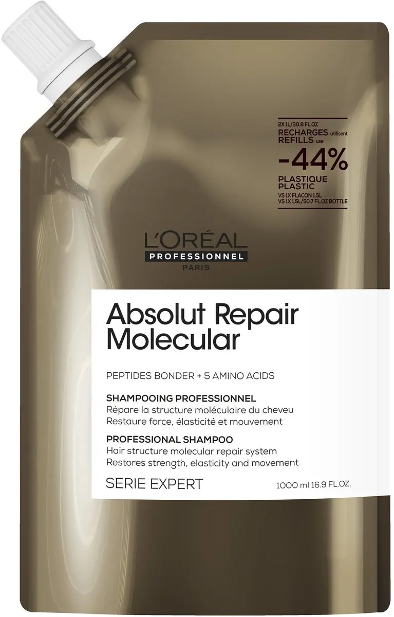 L'Oréal Professionnel Absolut Repair Molecular Shampoo Refill 1000ml