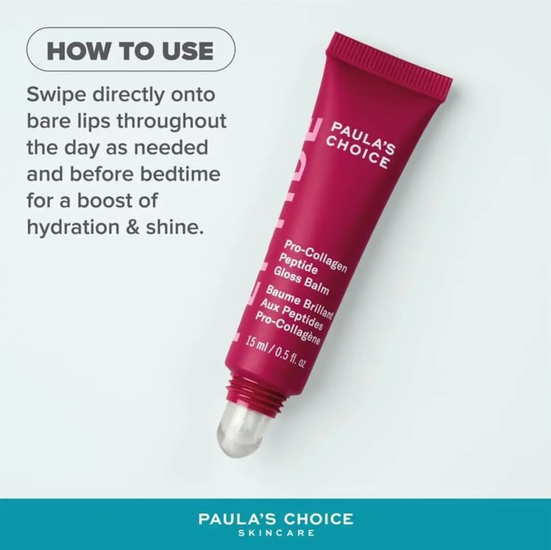 Paula's Choice Pro-Collagen Peptide Gloss Balm Deep Plum 15ml