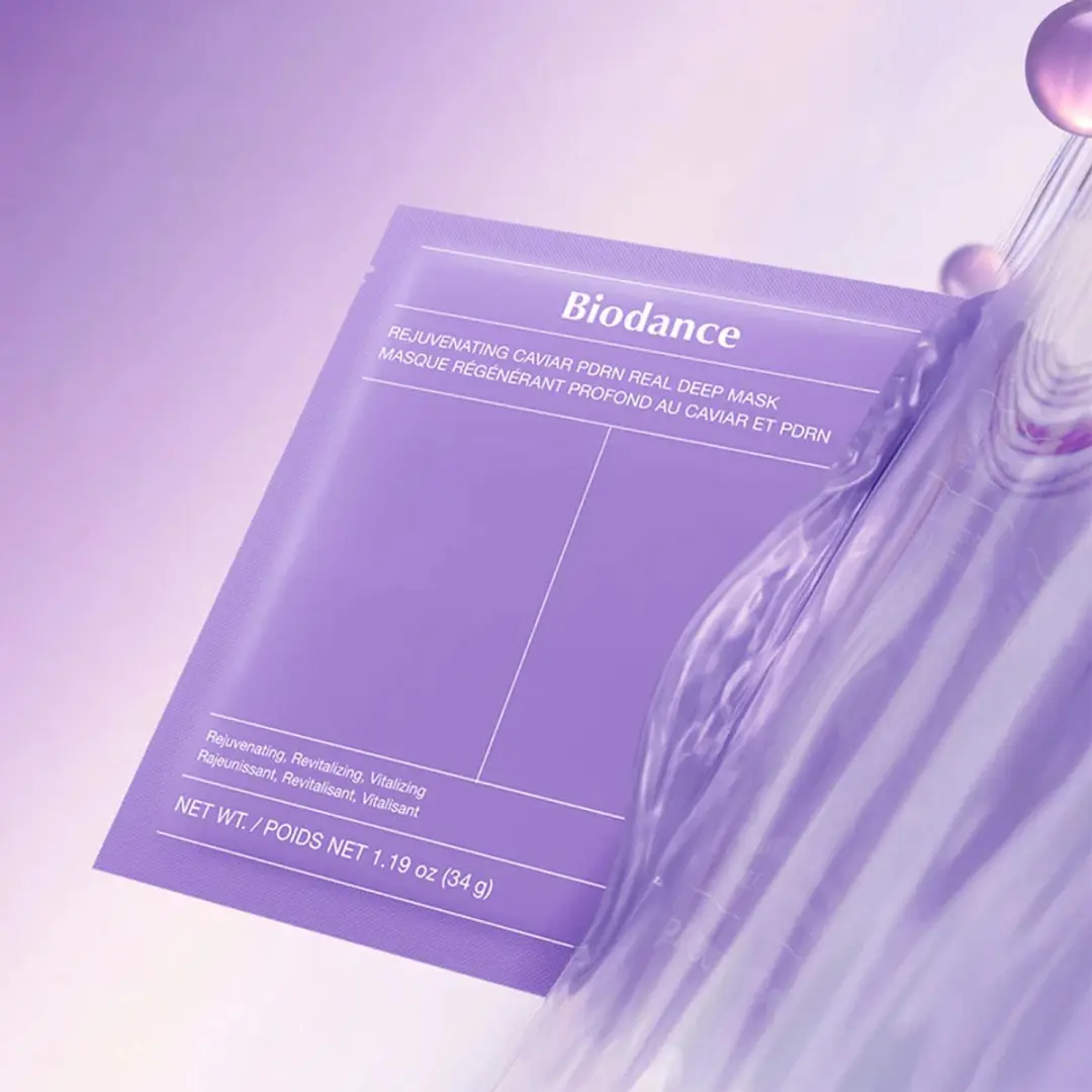 Biodance Rejuvenating Caviar PDRN Real Deep Mask 34ml - Paars
