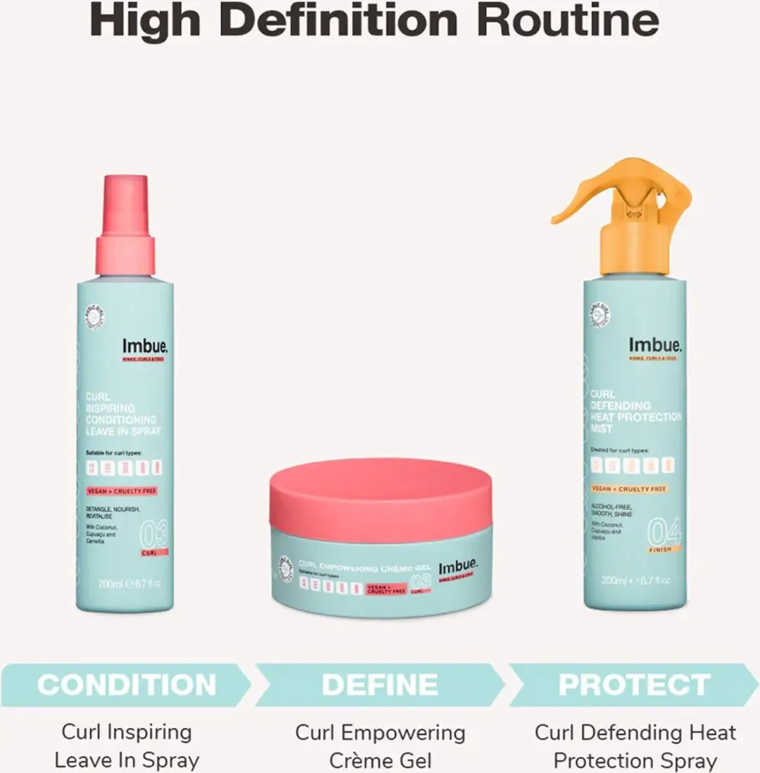 Imbue Curl Defending Heat Protection Mist 200ml