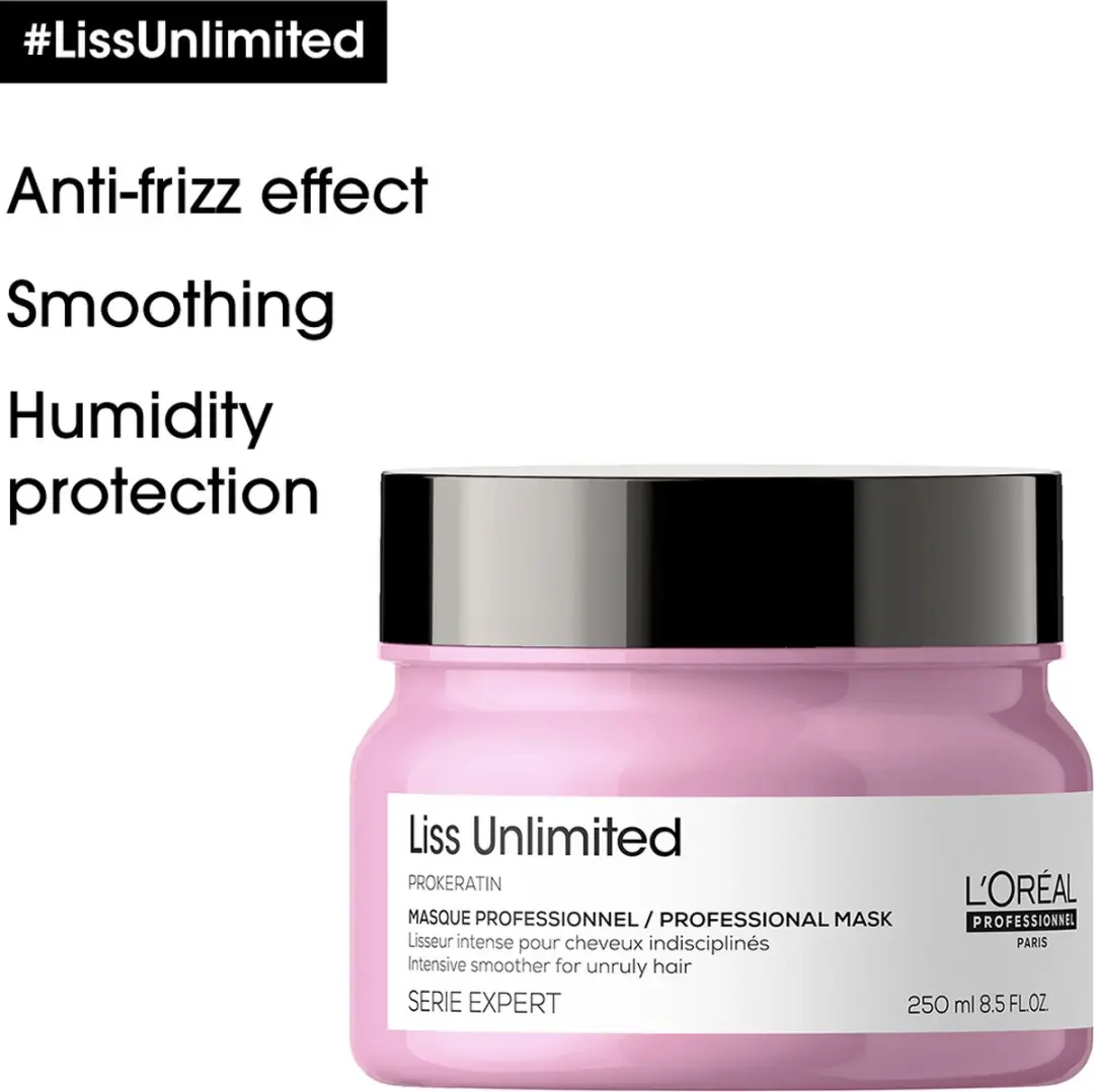 L'Oréal Professionnel Liss Unlimited Haarmasker 250ml
