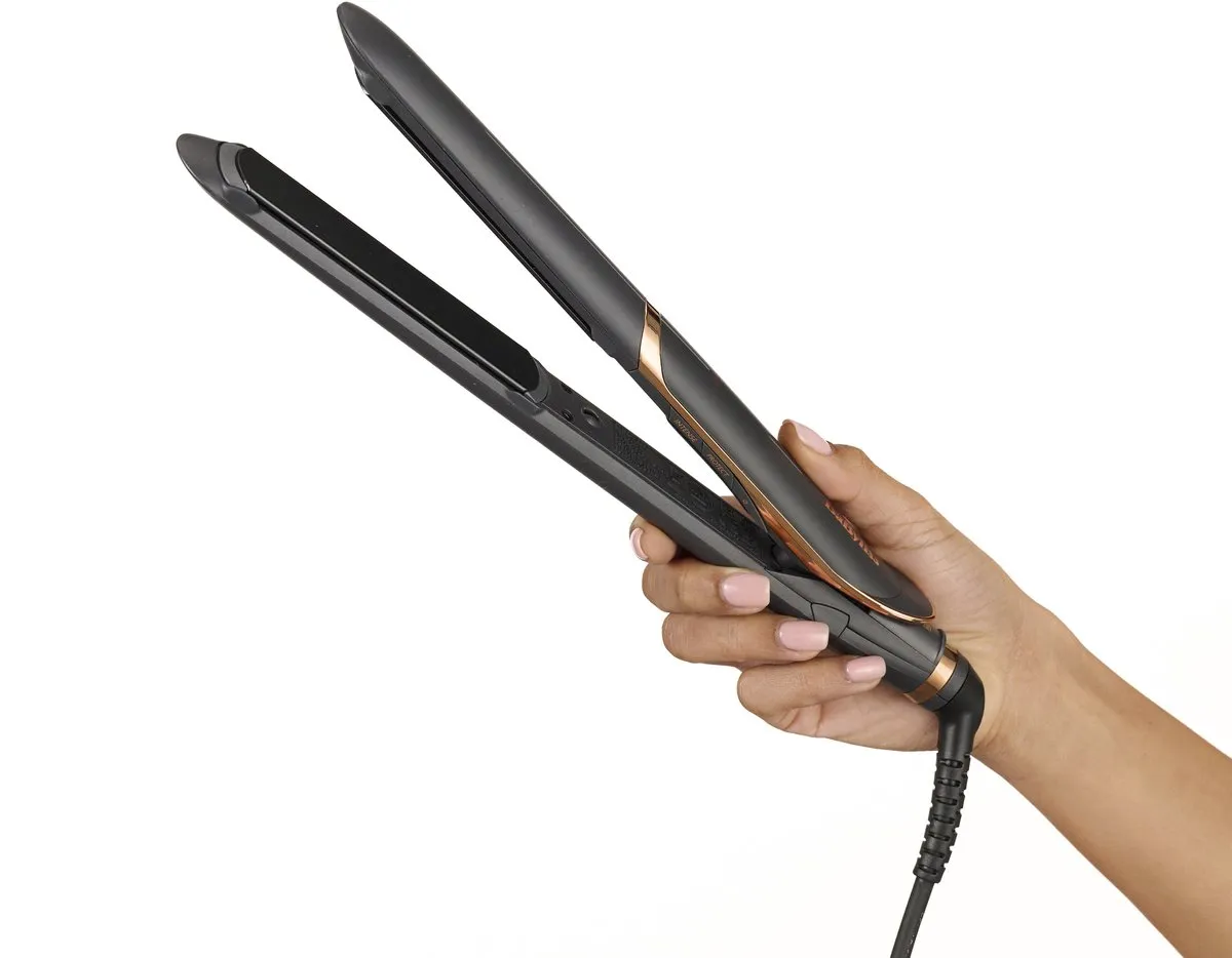 Babyliss Smooth Pro 235 ST394E Stijltang - 6 standen 140-235°C - Zwart/Rosé Goud
