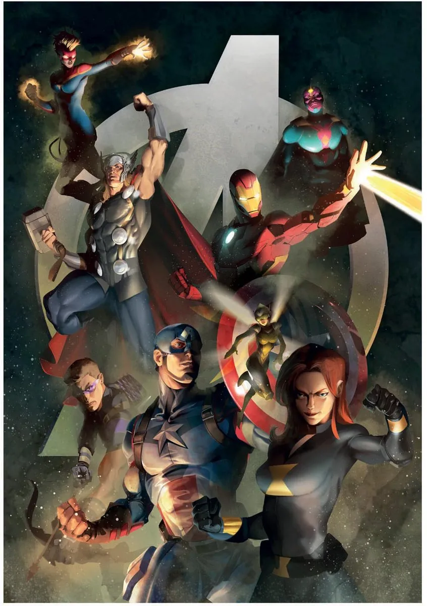 Clementoni Disney Marvel Avengers Puzzel 1000 Stuks - 2320854