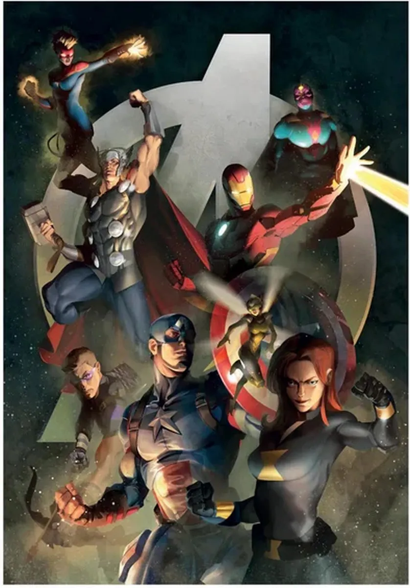Clementoni Disney Marvel Avengers Puzzel 1000 Stuks - 2320854 - afbeelding 6 van 6