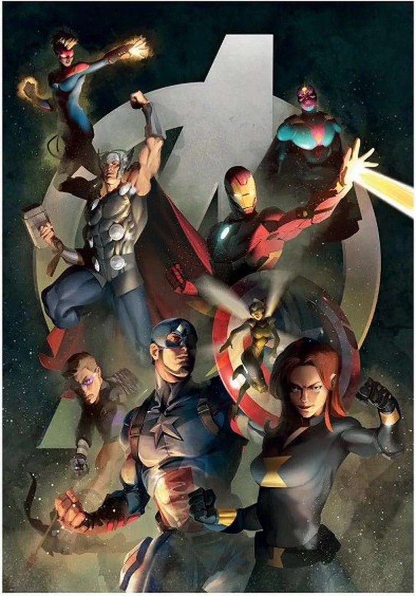 Clementoni Disney Marvel Avengers Puzzel 1000 Stuks - 2320854