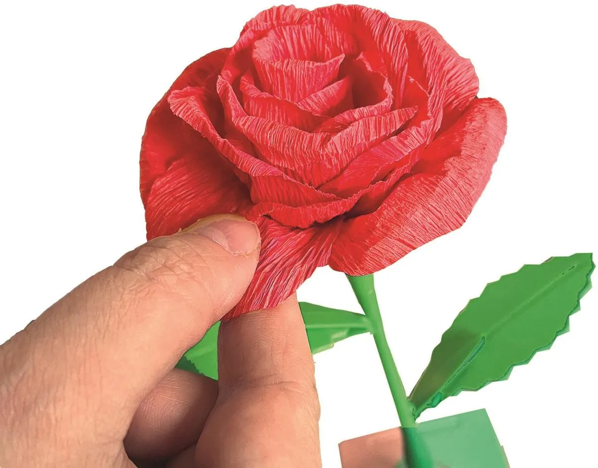 Clementoni iDea Geurende Bloemen Maken - Roos - 2 Stuks