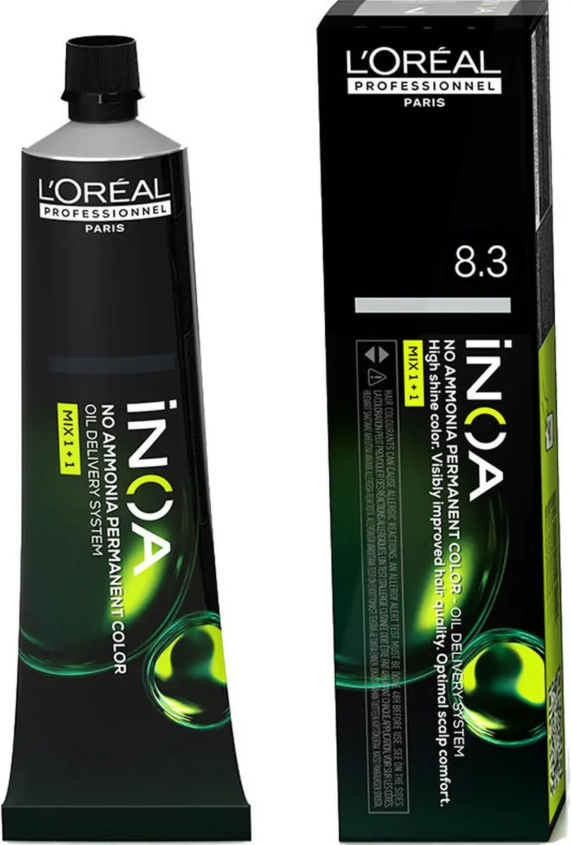 L'Oréal Professionnel Inoa 8.3 Licht Goudblond Permanent