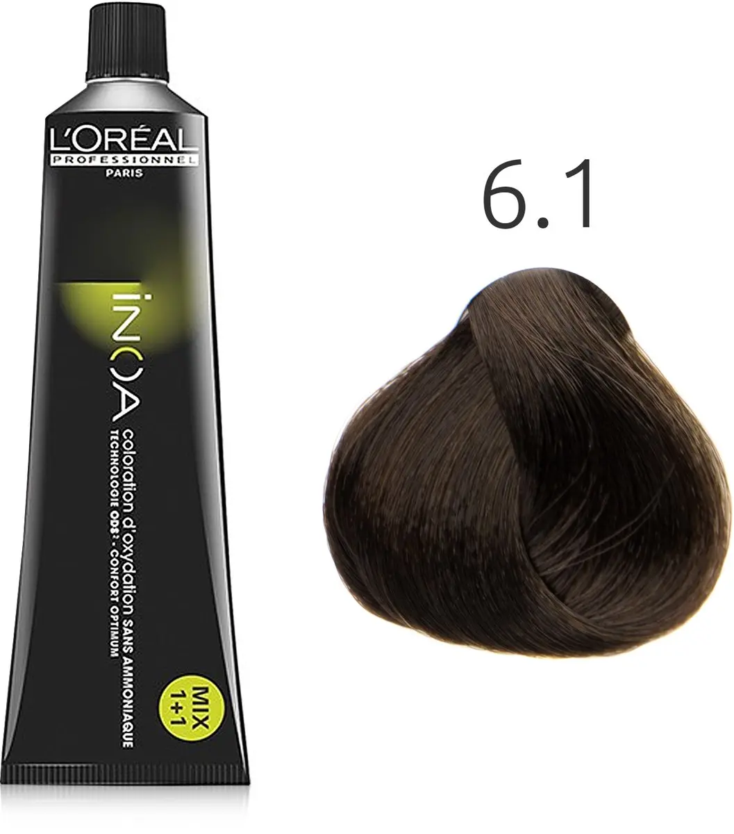 L'Oréal Professionnel iNOA Haarverf 6.1 - 150ml