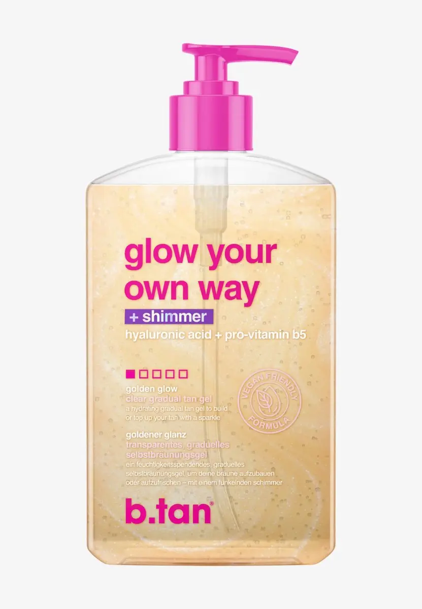 b.tan Glow Your Own Way + Shimmer Zelfbruiner 473ml