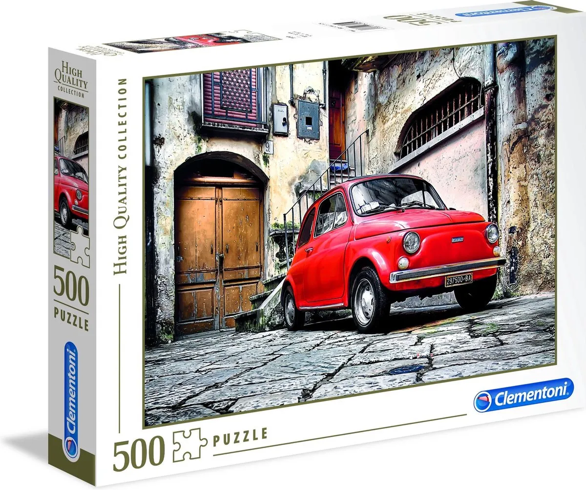Clementoni Puzzel Italiaanse Oldtimer 500 Stuks - High Quality Collection