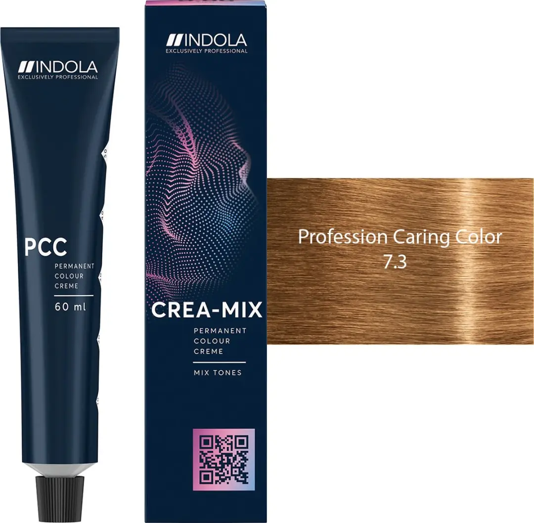 Indola Profession Caring Color 7.3 Permanent Haarkleur 60ml