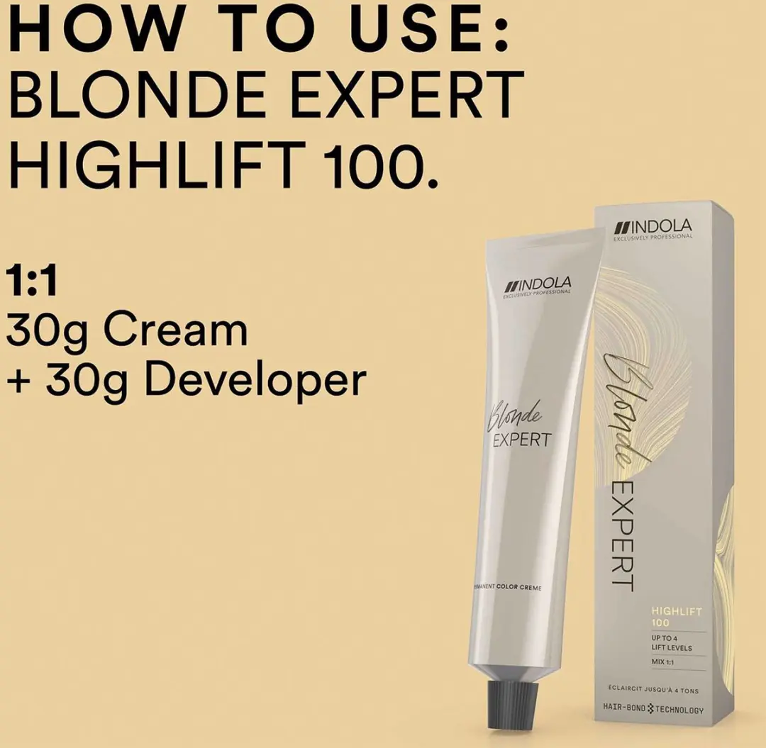 Indola Profession Permanent Caring Color BE 100.0 Zwart 60ml