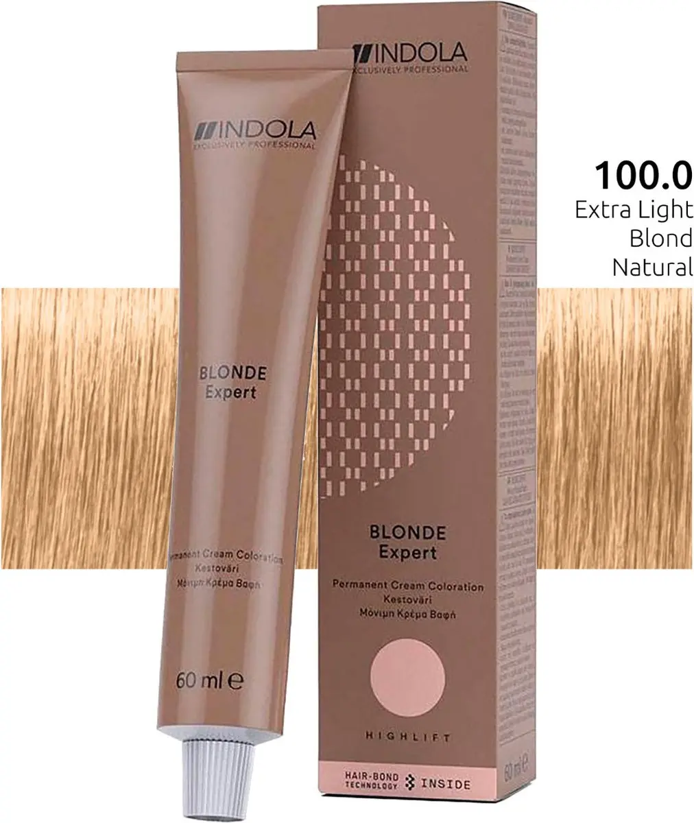Indola Profession Permanent Caring Color BE 100.0 Zwart 60ml