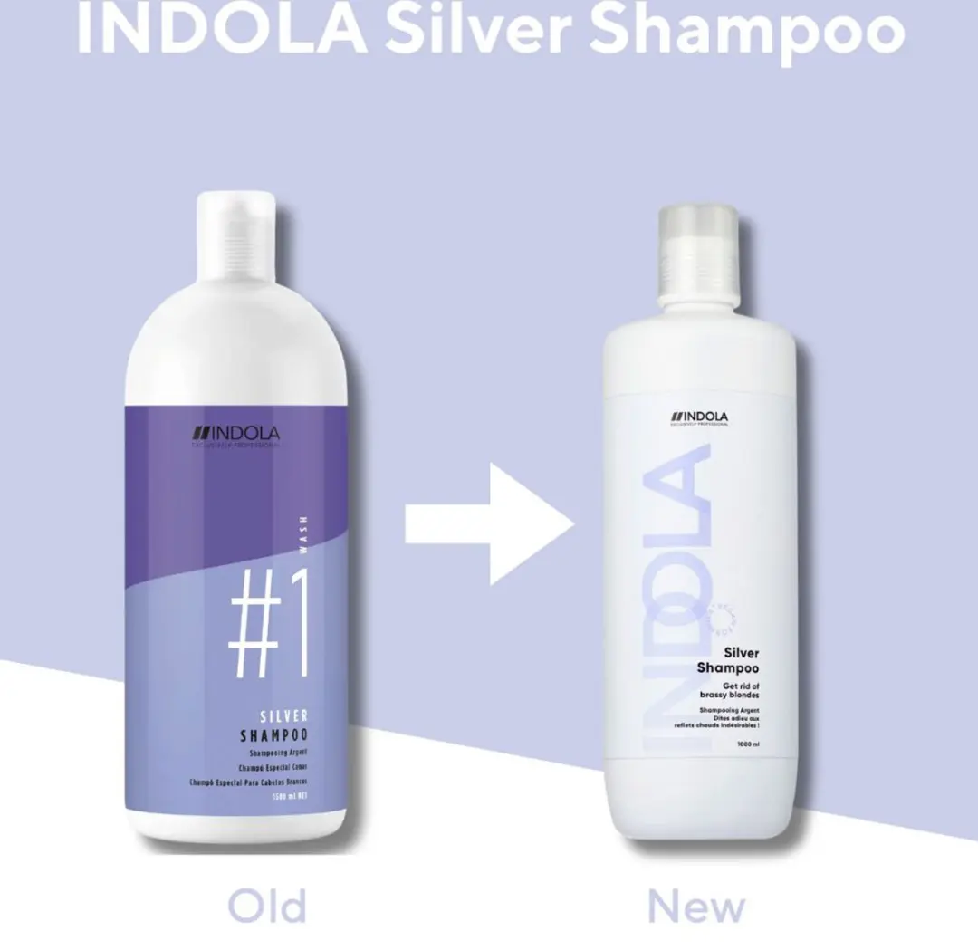 Indola Silver Shampoo 1L - Voor geblondeerd/gekleurd haar