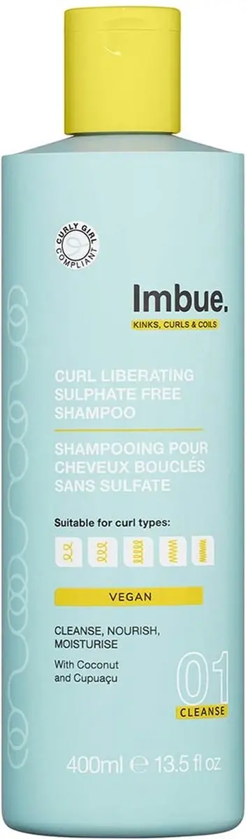 Imbue Curl Liberating Sulphate Free Shampoo 400ml