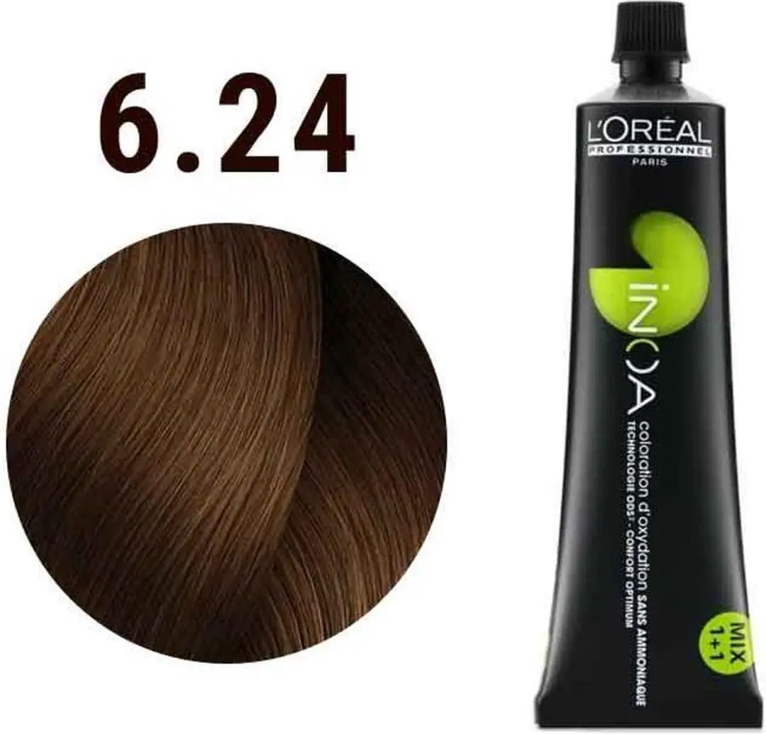 L'Oréal Professionnel iNOA Haarverf 60ml - 6.24 Blond