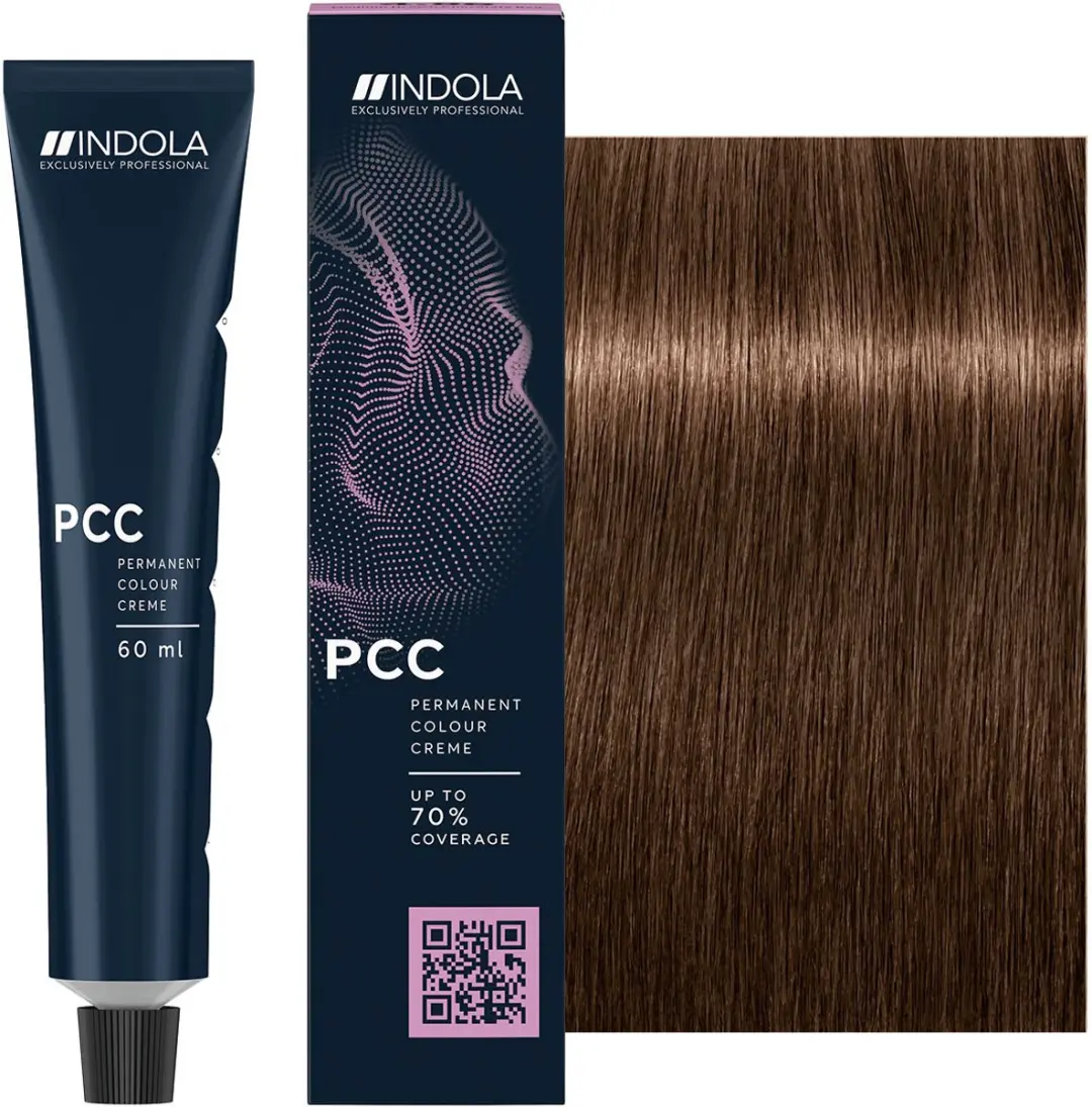 Indola Profession Permanent Caring Color 6.38 Zwart 60ml