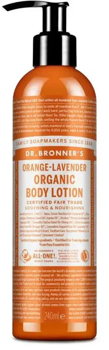 Dr. Bronner's Bodylotion Sinaas/Lavendel 240ml