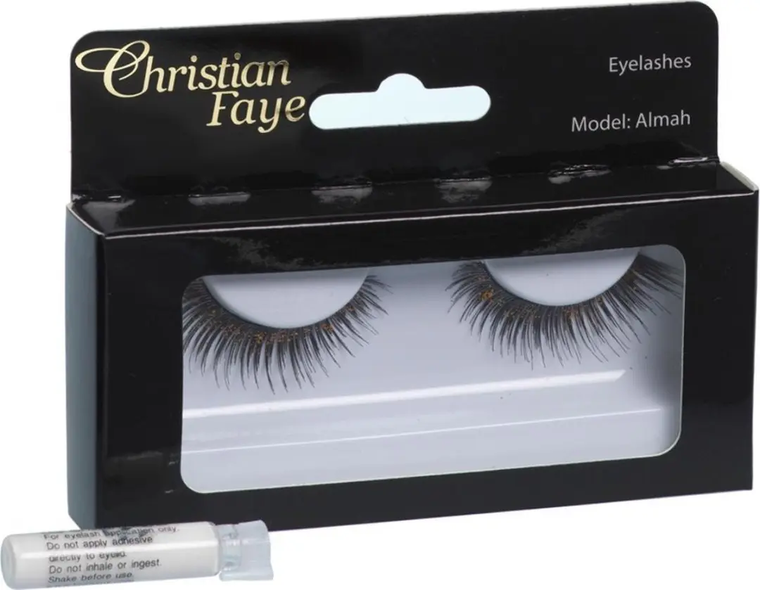 Christian Faye Eyelashes Almah W Glue