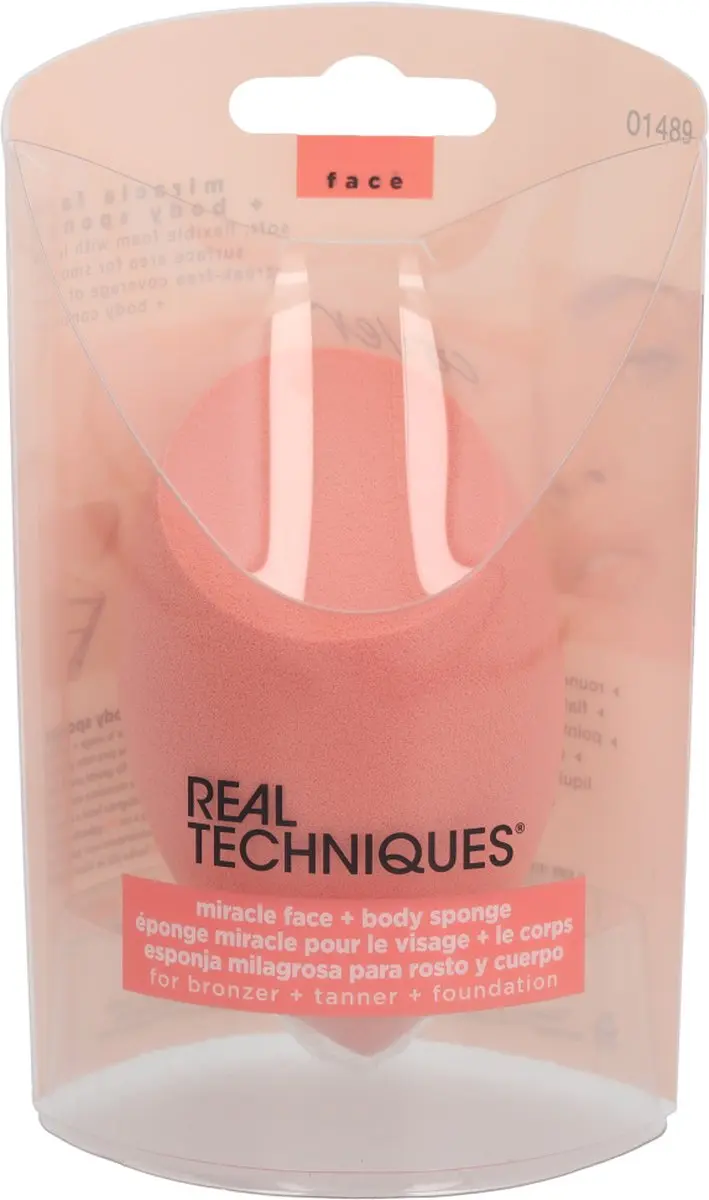 Real Techniques Miracle Body Complexion Sponge - Oranje